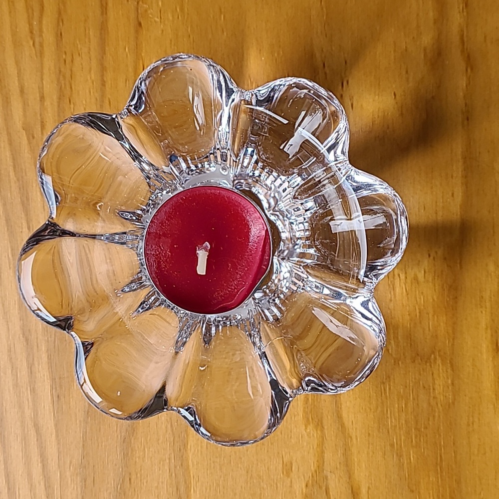 Mikasa Zinnia Votive Candle Holder New